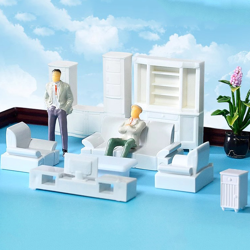 مجموعة نماذج أثاث مصغرة بمقياس - مراجعة Model Kit Fantasy وسعره