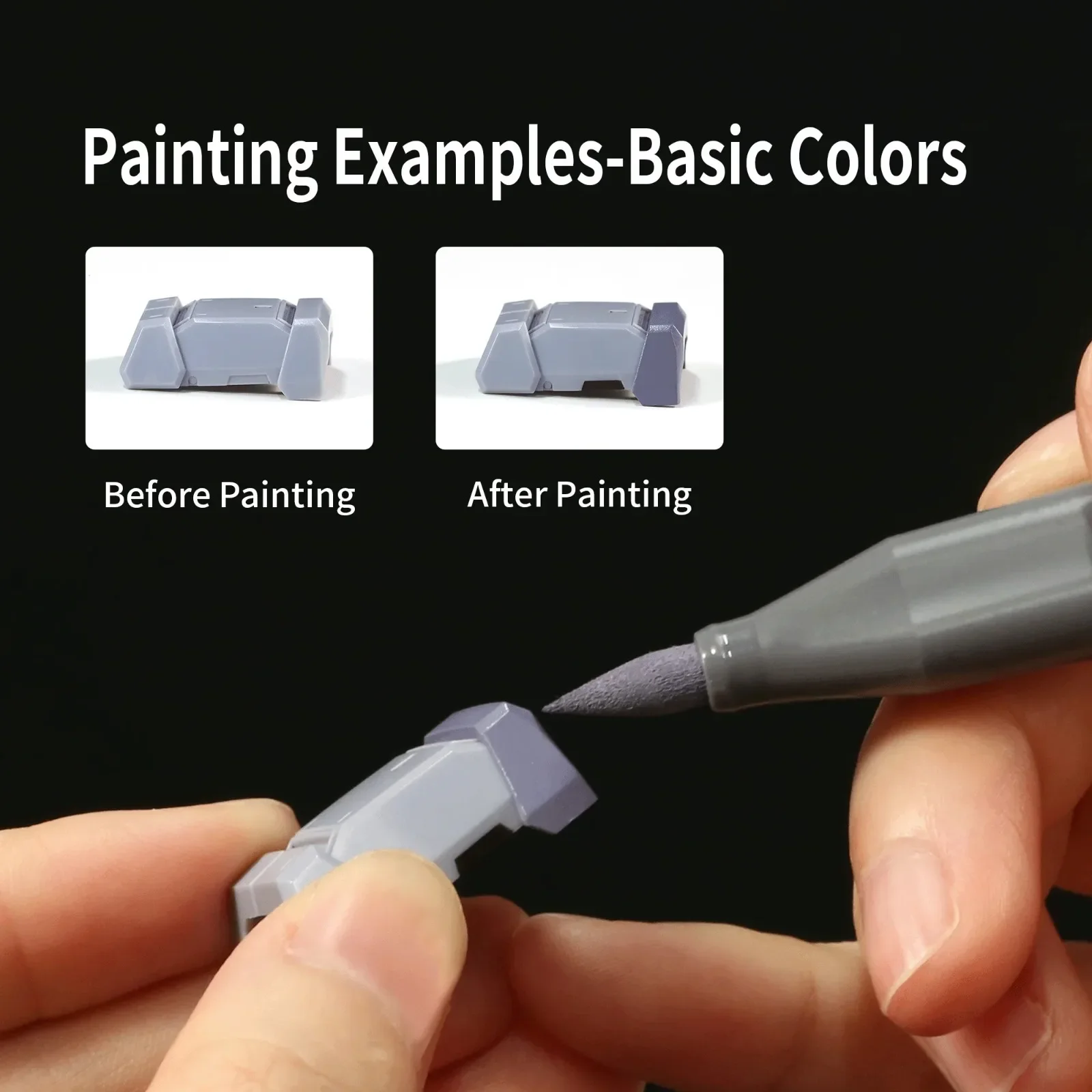 مجموعة أقلام تحديد مائية ناعمة - مراجعة Paint Model Kit وسعره